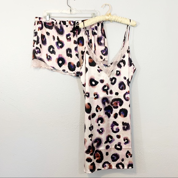 Figleaves Other - FIGLEAVES CURVE Bree Leopard Print Pajama Set